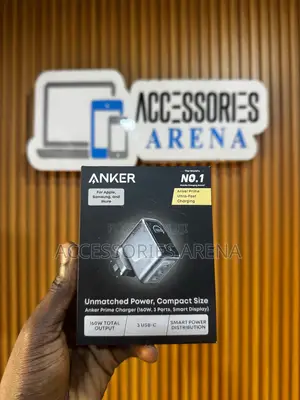 Anker Prime 160W GaN Charger With Smart Display
