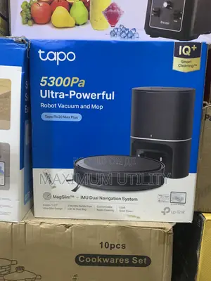 Tapo Rv20 Max Plus 5300pa Ultra Powerful Robot Vacuum and Mop