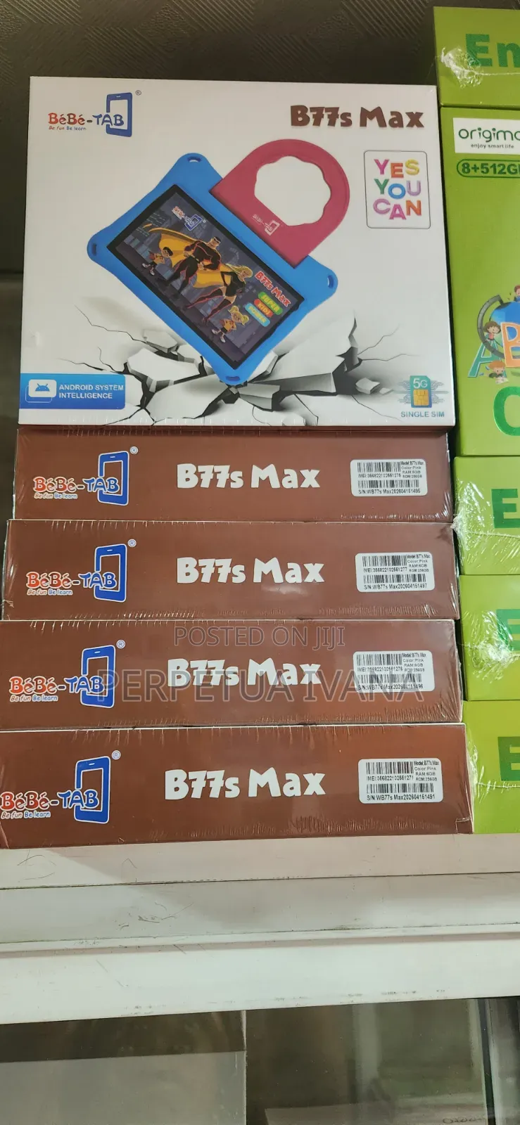 New Bebe B77s Max 256 GB Pink