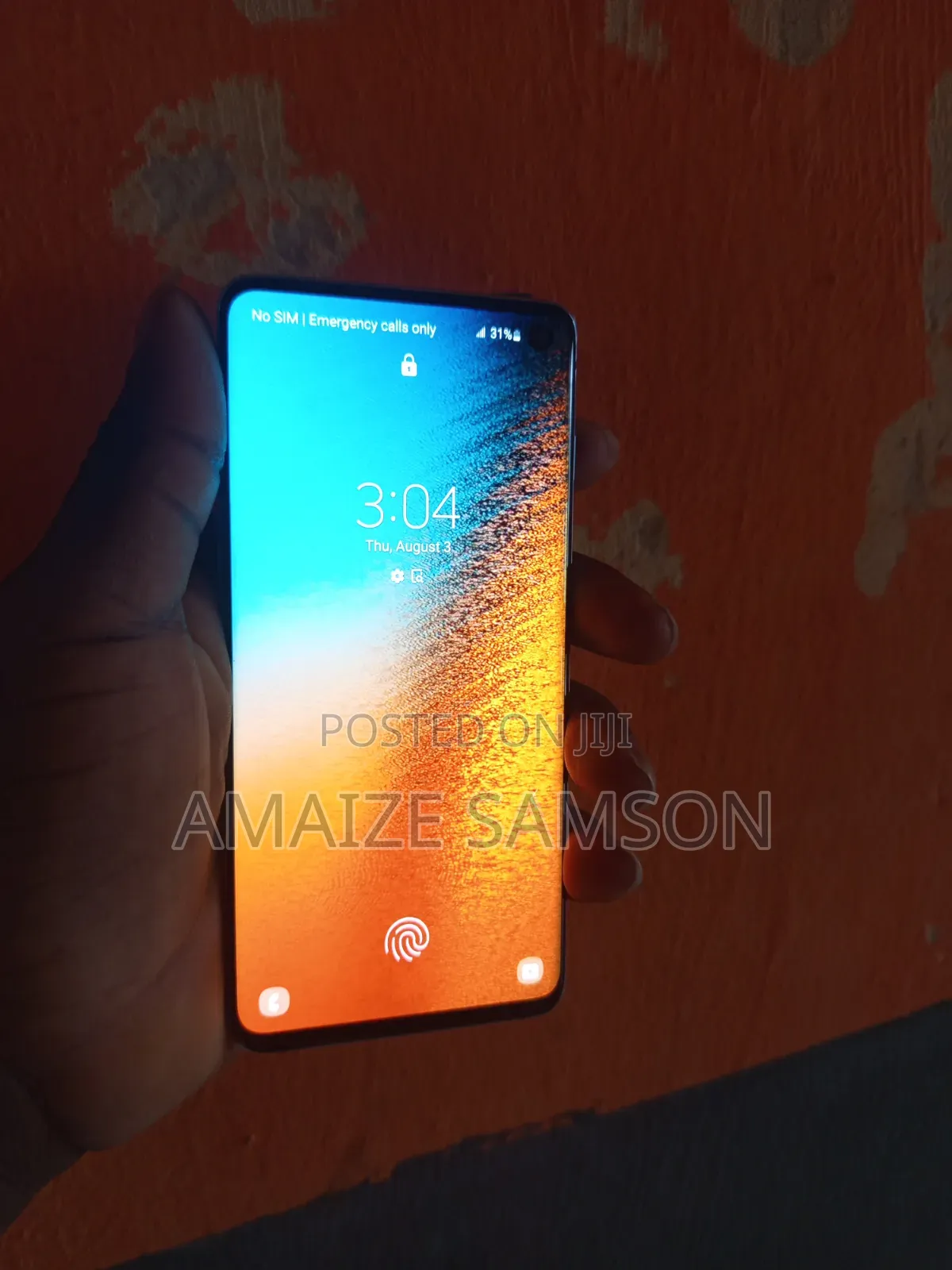 Samsung Galaxy S10 128 GB Blue