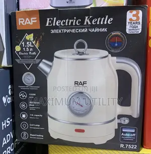 RAF 1.5 Liters 1355 Watts Electric Kettle