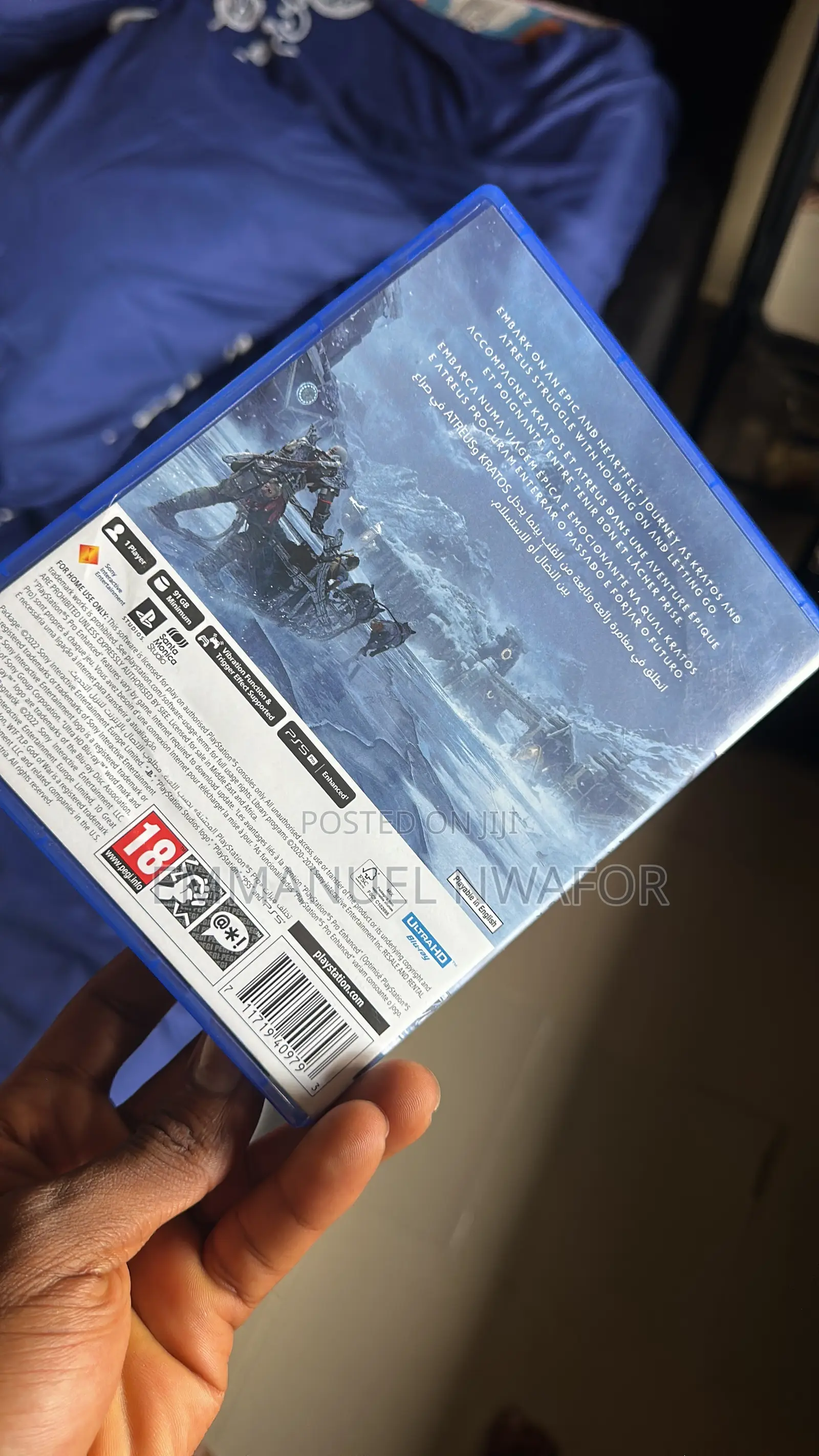 God of War Ragnorok Ps5