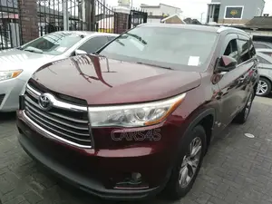 Toyota Highlander 2015 Burgandy