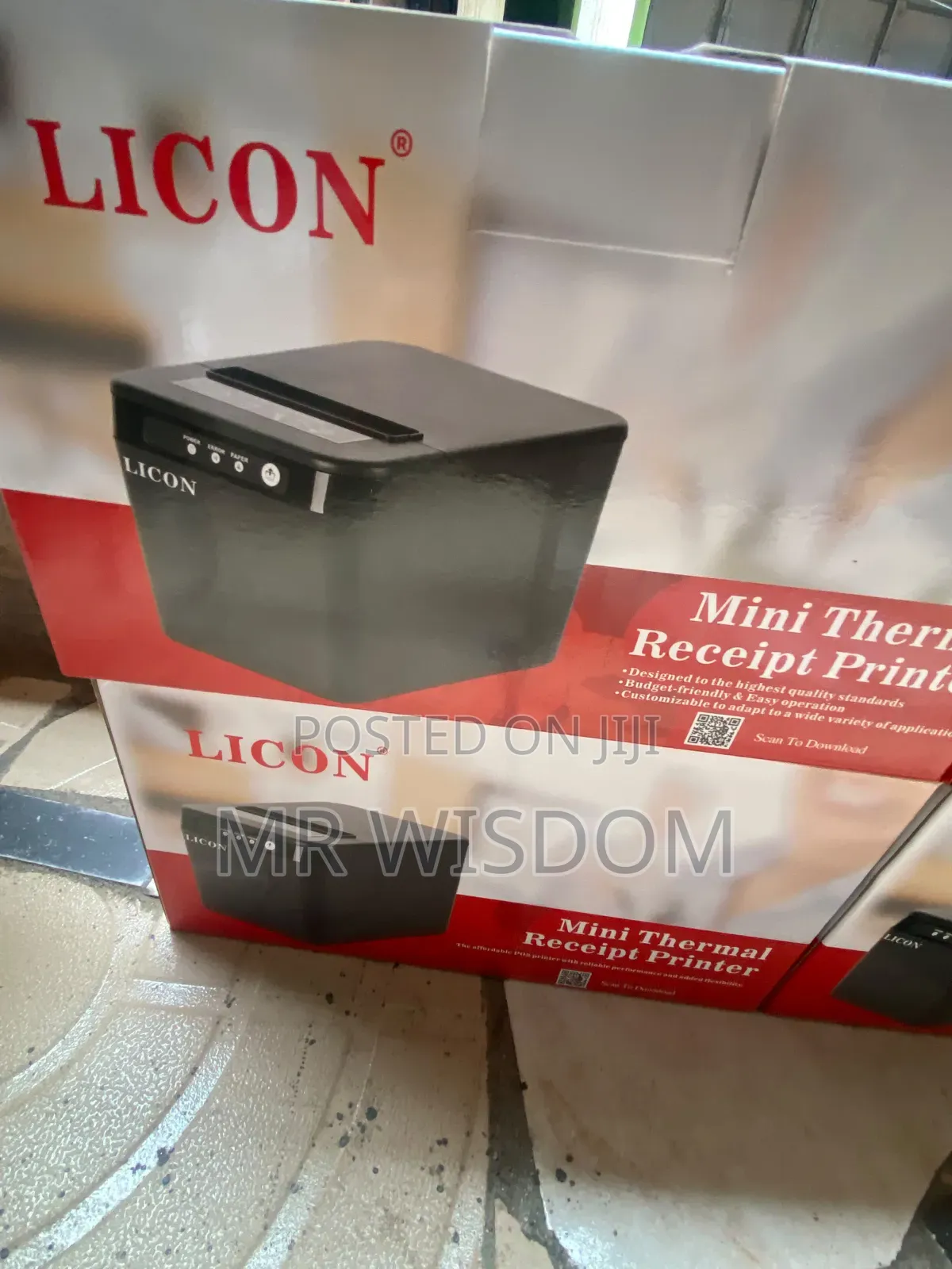 Licon Mini Thermal Receipt Printer