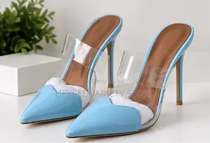 Elegant Ladies Pointed-Toe Stiletto Mule Heels