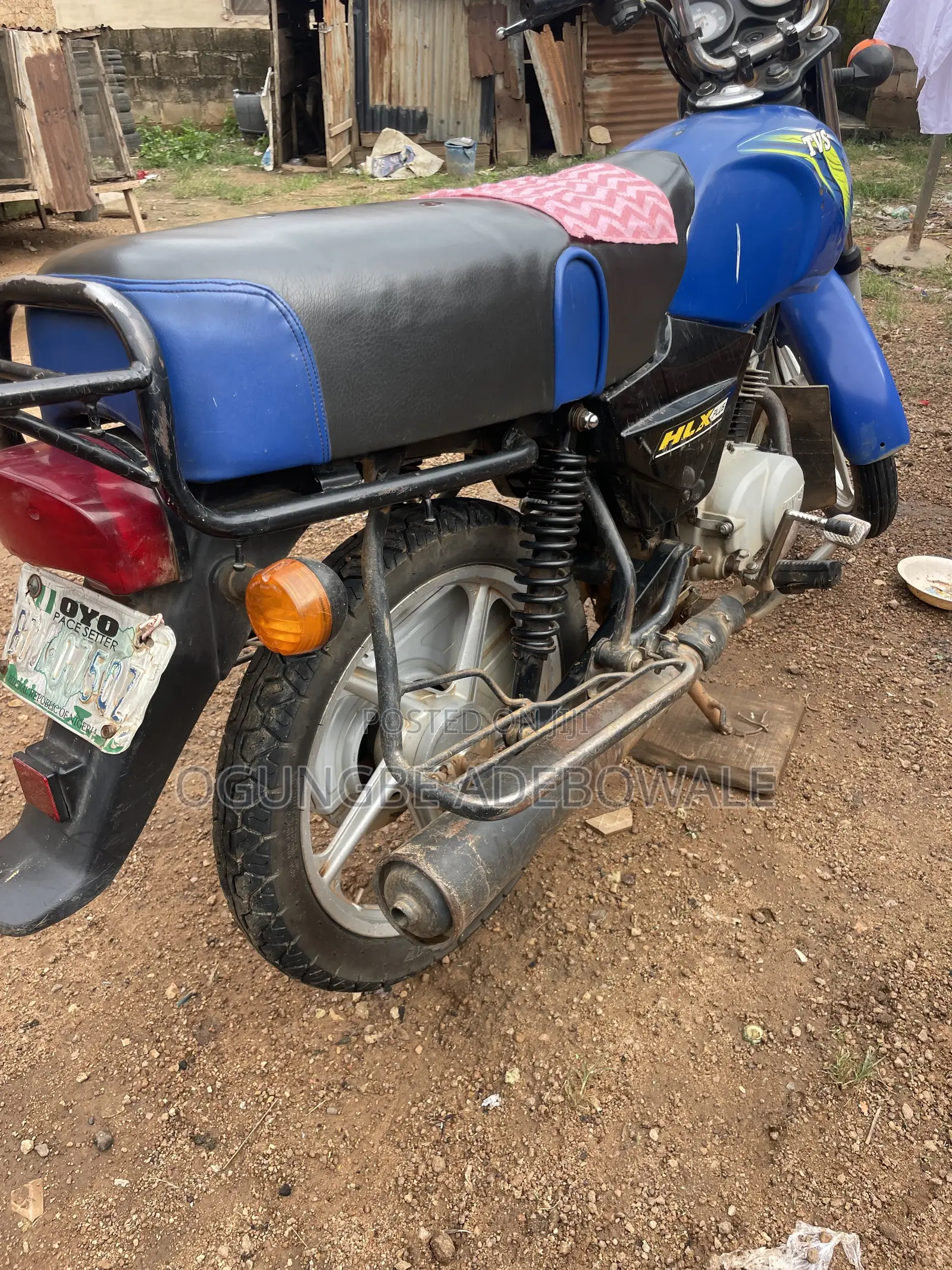 TVS HLX Plus ES 2024 Blue
