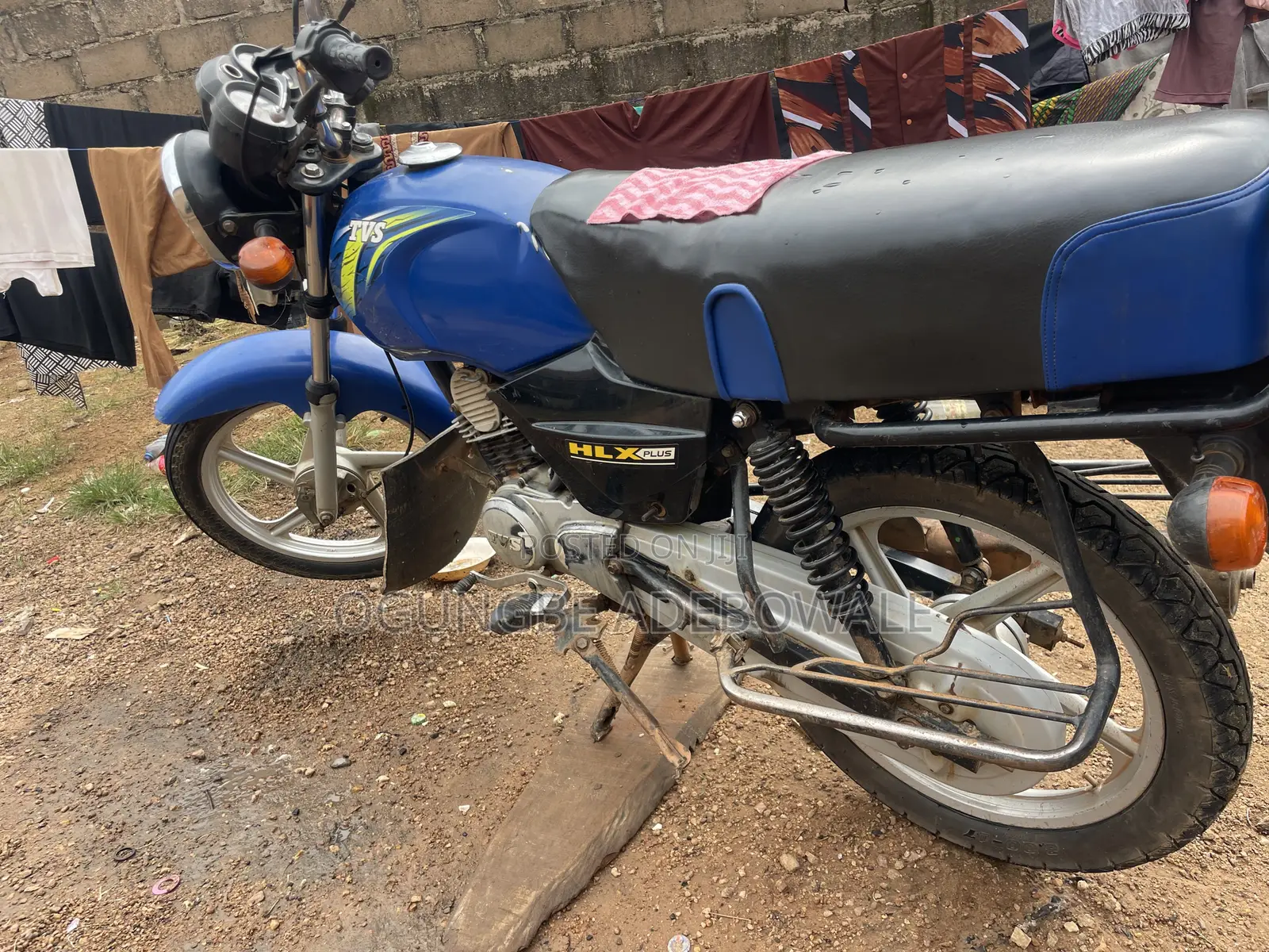 TVS HLX Plus ES 2024 Blue