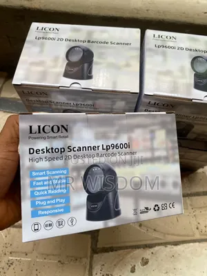 LICON Desktop Scanner Lp9600i High Speed 2D Desktop Barcode Scanner