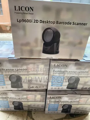 LICON Desktop Scanner Lp9600i High Speed 2D Desktop Barcode Scanner