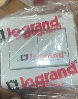 Original 2 Gang 2Way Switch Legrand White