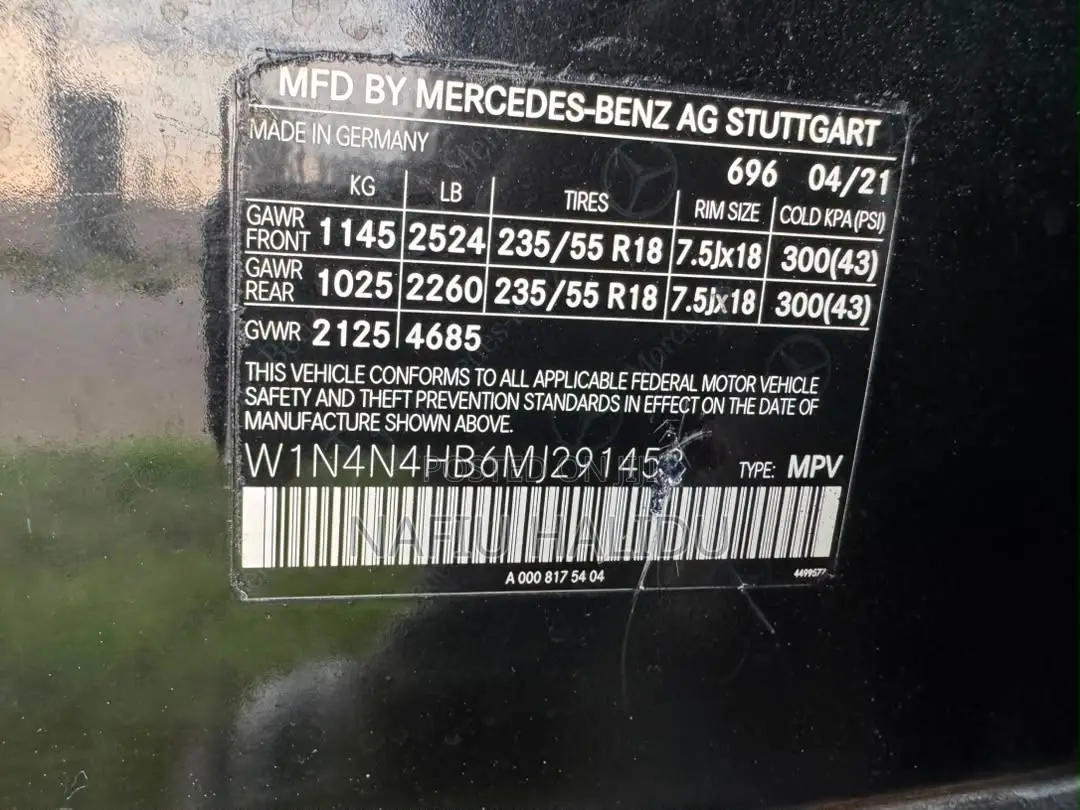Mercedes-Benz GLA-Class 2021 Black