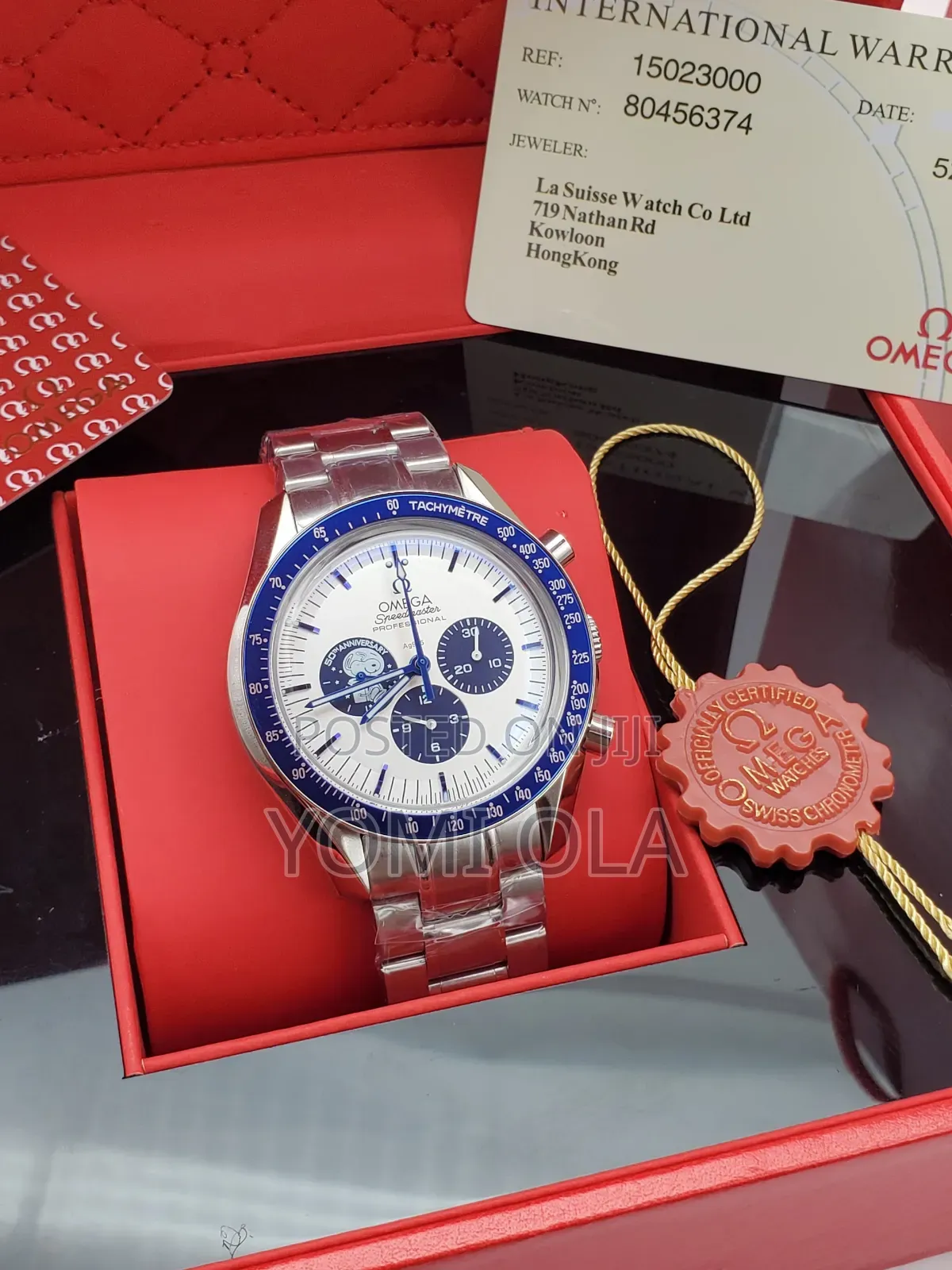 Omega Chronograph Stainless Watch