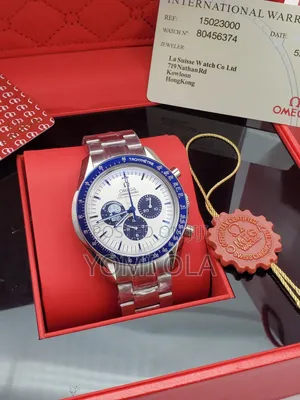 Omega Chronograph Stainless Watch