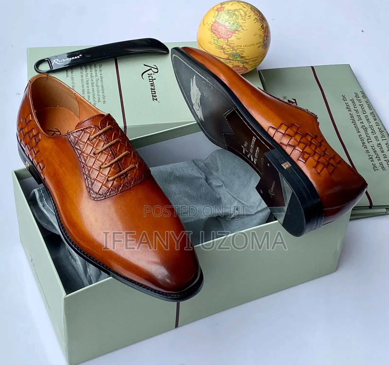 Classic Brown Color Italian Shoe