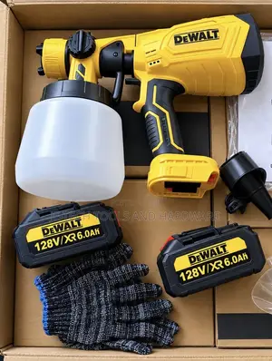 DeWALT-branded 128V Cordless Paint Sprayer Kit