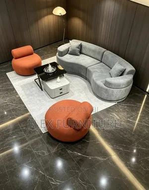 Quality Round Design 5 Seater Sofa