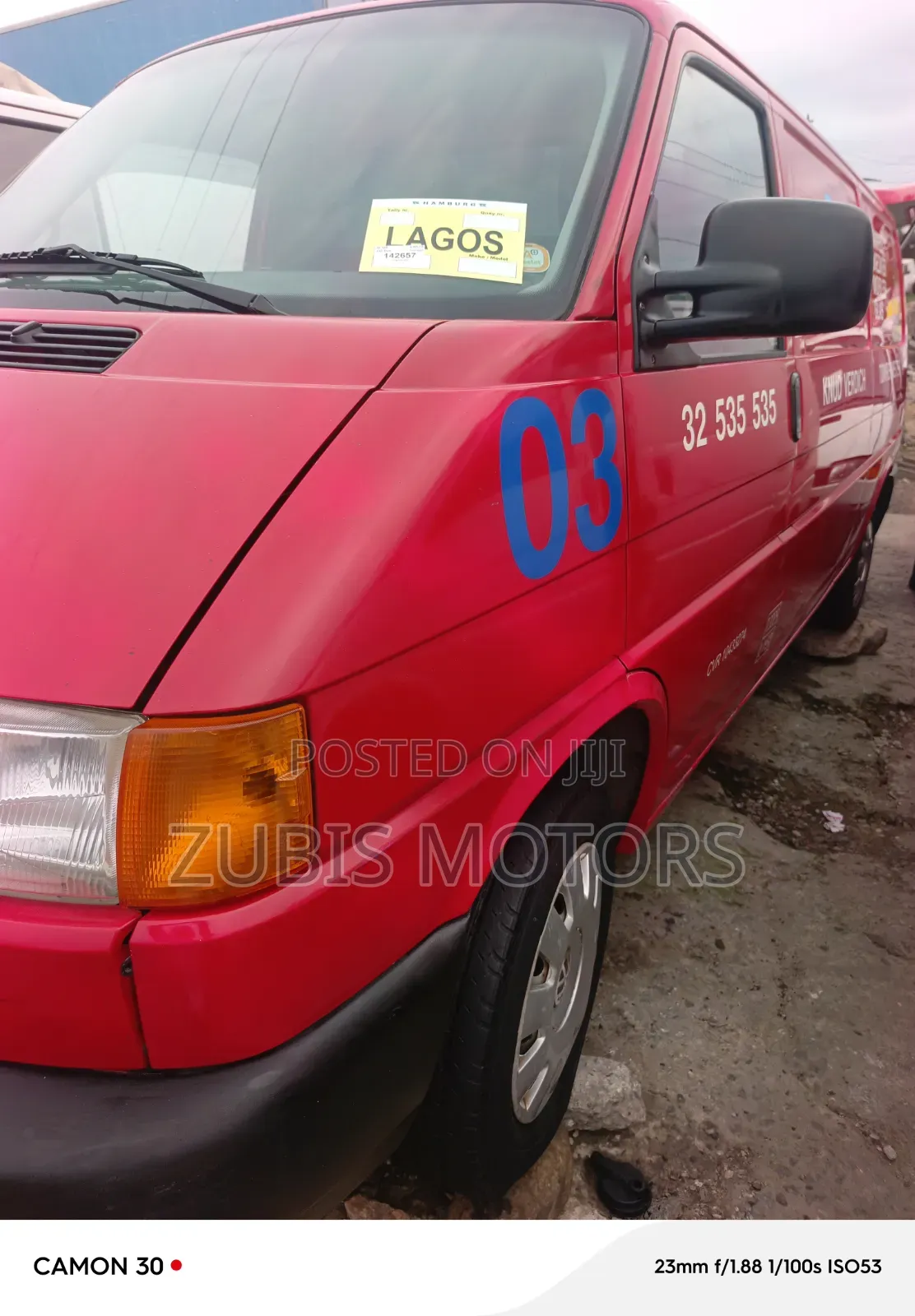 Volkswagen Transporter 2004 Red