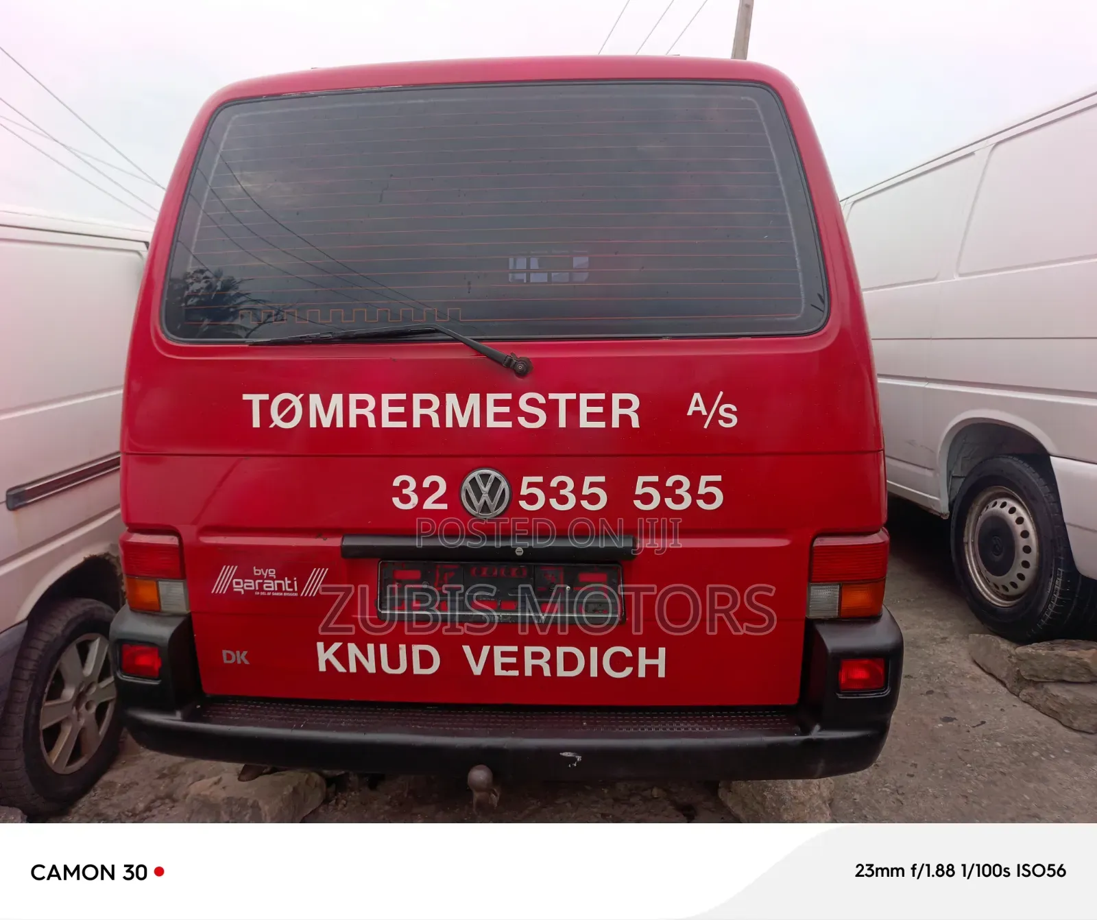Volkswagen Transporter 2004 Red