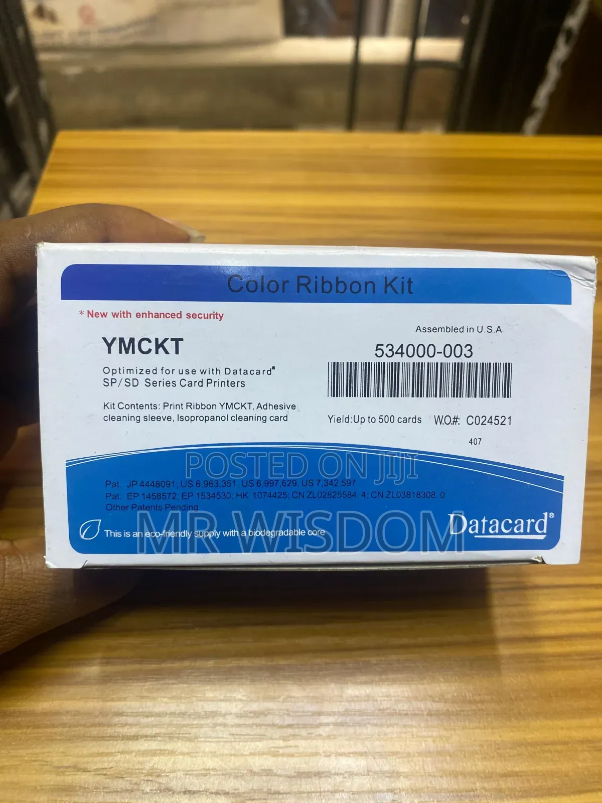 Data Card Ribbon 003