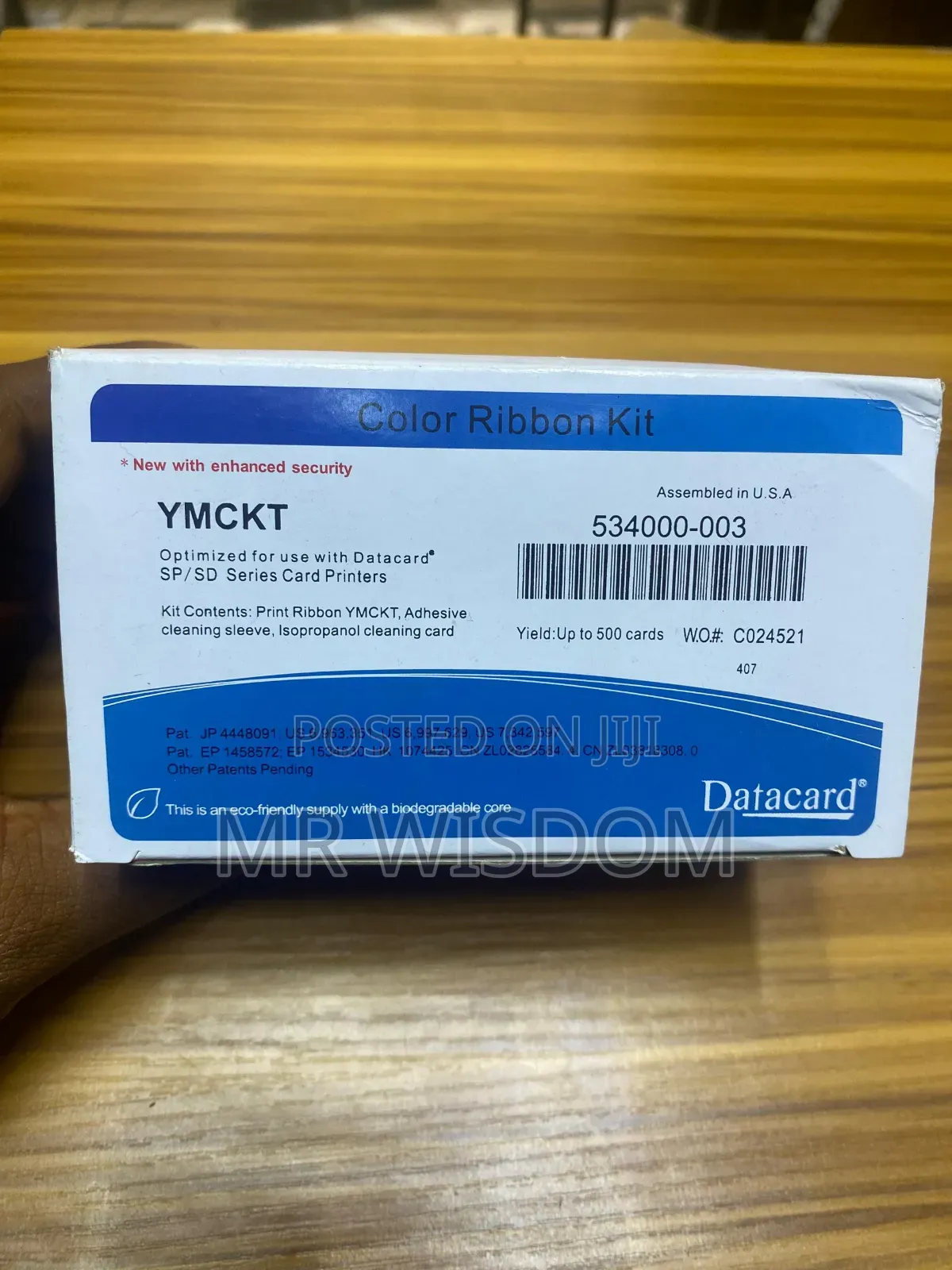 Data Card Ribbon 003