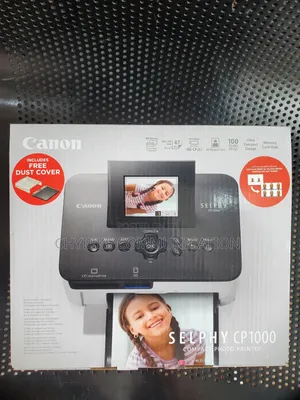 Canon Selphy CP1000 Compact Photo Printer Black