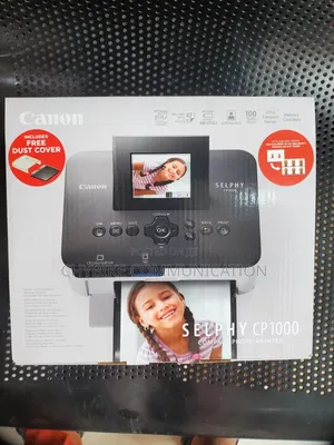 Canon Selphy CP1000 Compact Photo Printer Black