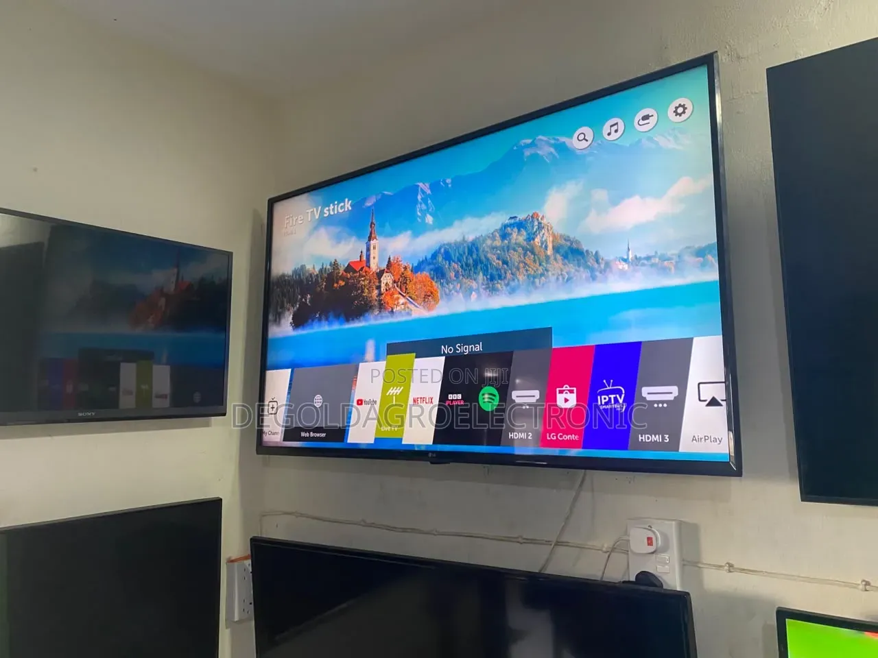 Preowned 55" LG Smart TV. Original