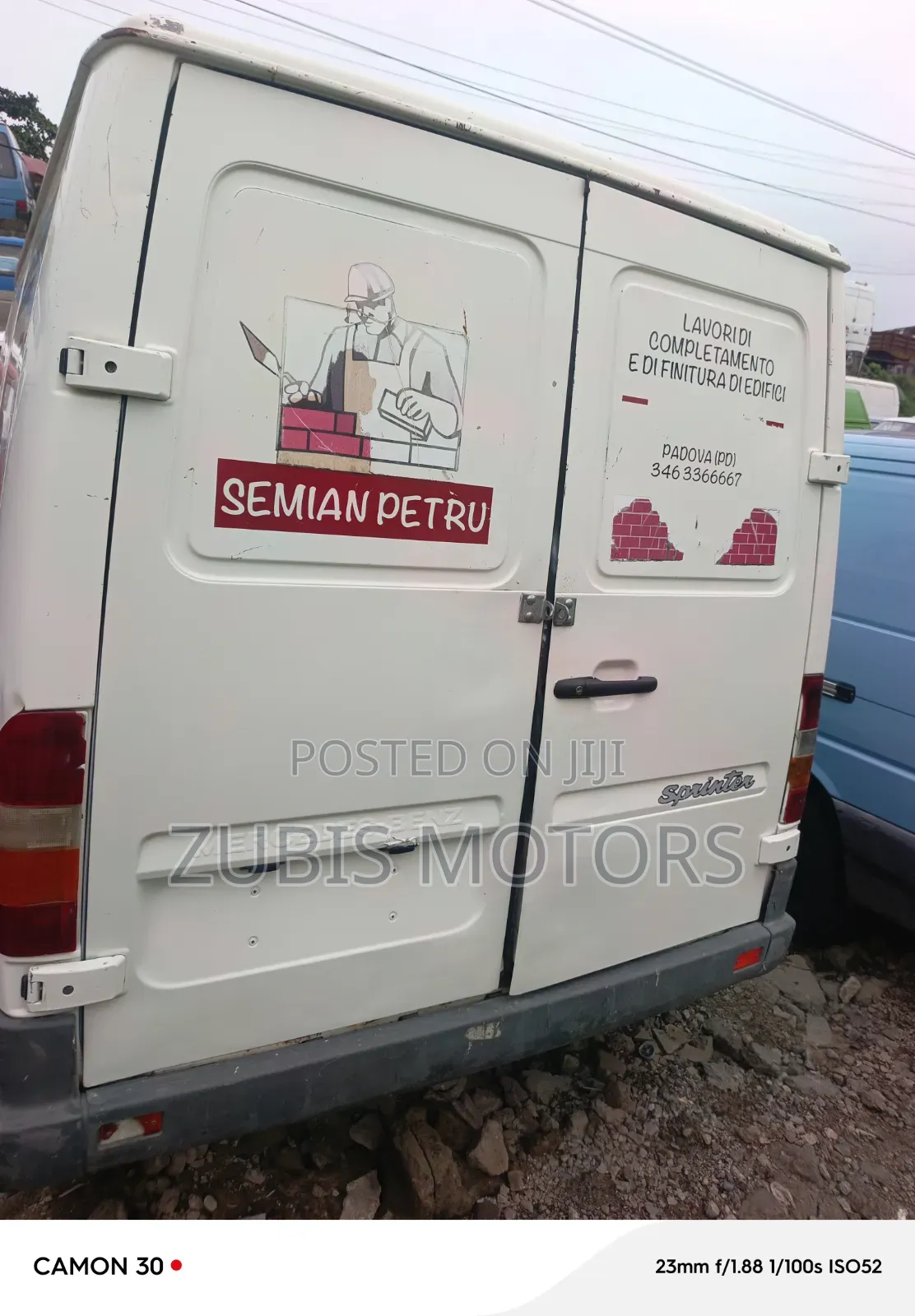 Mercedes-Benz Sprinter 2000 White