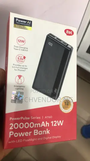 20000mah Itel Power Bank