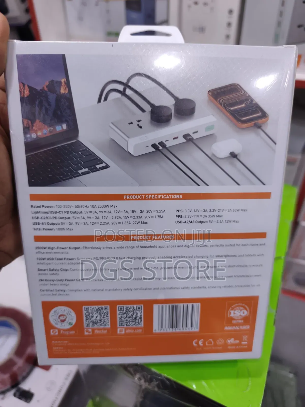 Ldnio SC3 GaN Desktop Power Strip 2500w