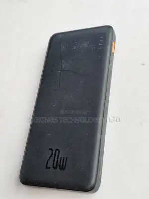 Fairly Used 10000mah Black Portable Power Bank With a 20W