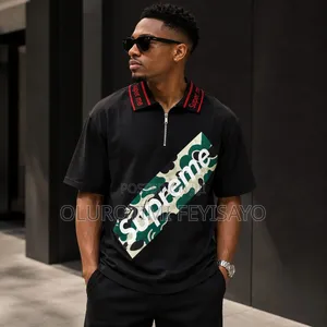 Men's Collar Neck Tops Available in Different Colors