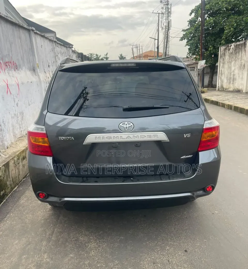 Toyota Highlander 2008 Gray