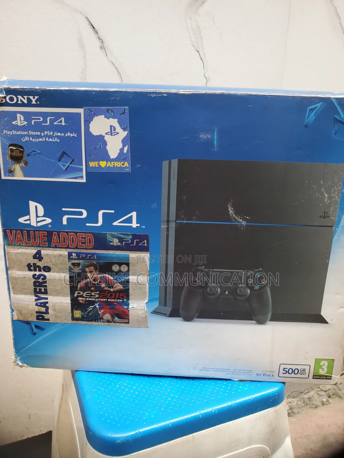 Ps4 Console Playstation 4 - Black - 500gb