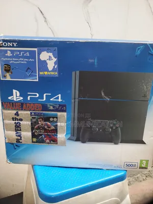 Ps4 Console Playstation 4 - Black - 500gb