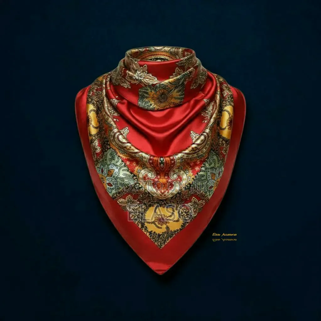Square Scarves Available in Different Colors