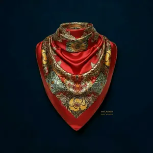 Square Scarves Available in Different Colors