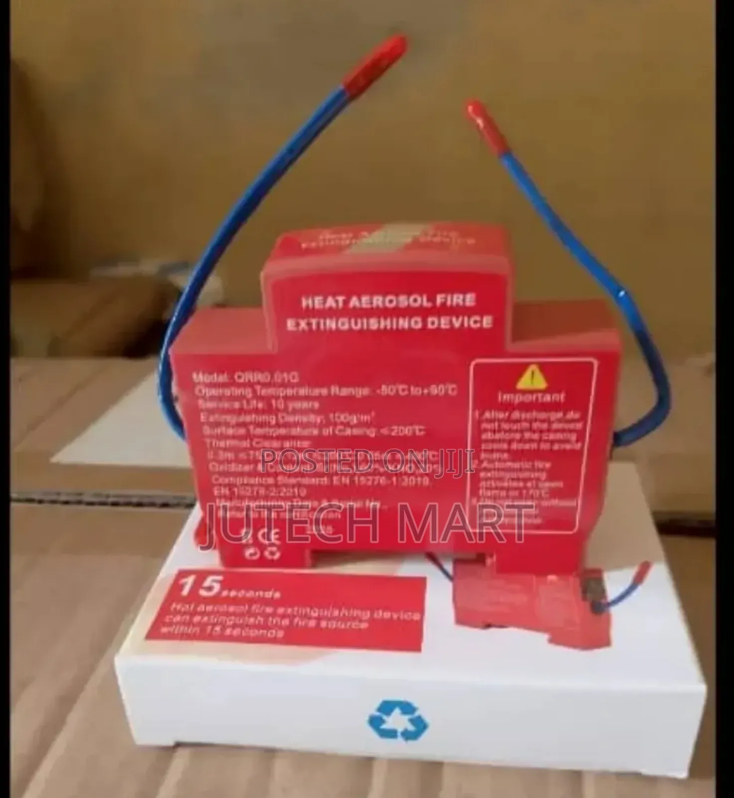 Automatic Hot Aerosol Fire Extinguisher