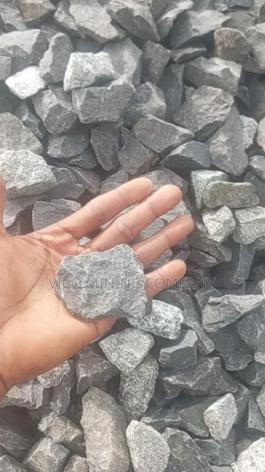 Black Stone Chippings Material for Your Project