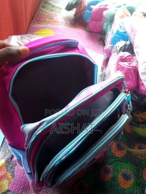 Children Character School Bag