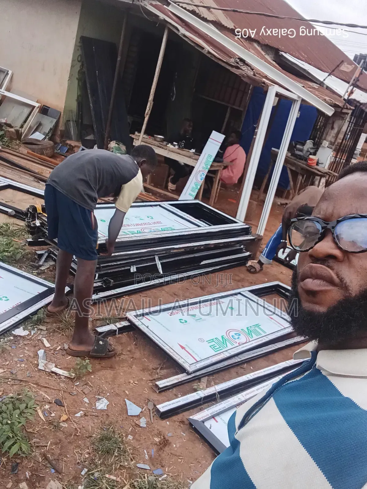Aluminum Ttoilet and Bathroom Doors