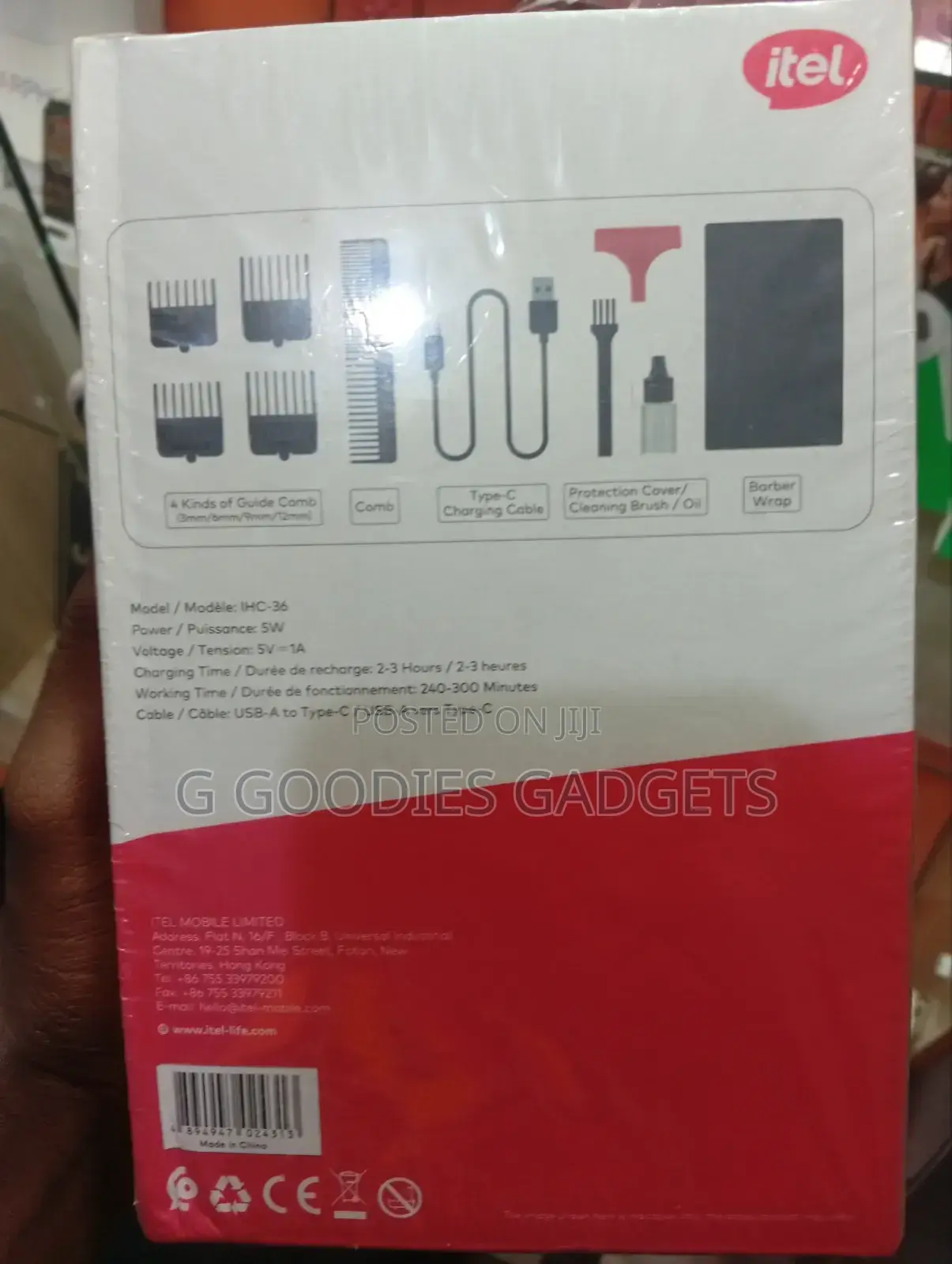 Itel Hair Clipper Classic 4