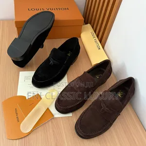 High Demand Luxury Men's Loafers Shoes Louis Vuitton Best Quality