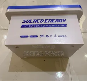 Solaco 100ah 12v 1.2kwh Lithium Battery