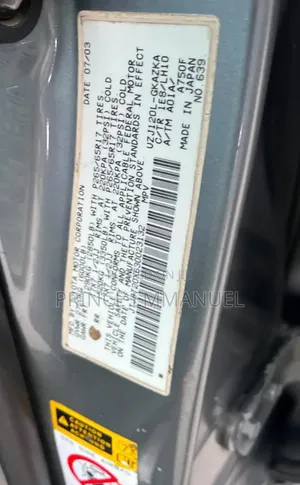 Lexus GX 470 2004 Gray