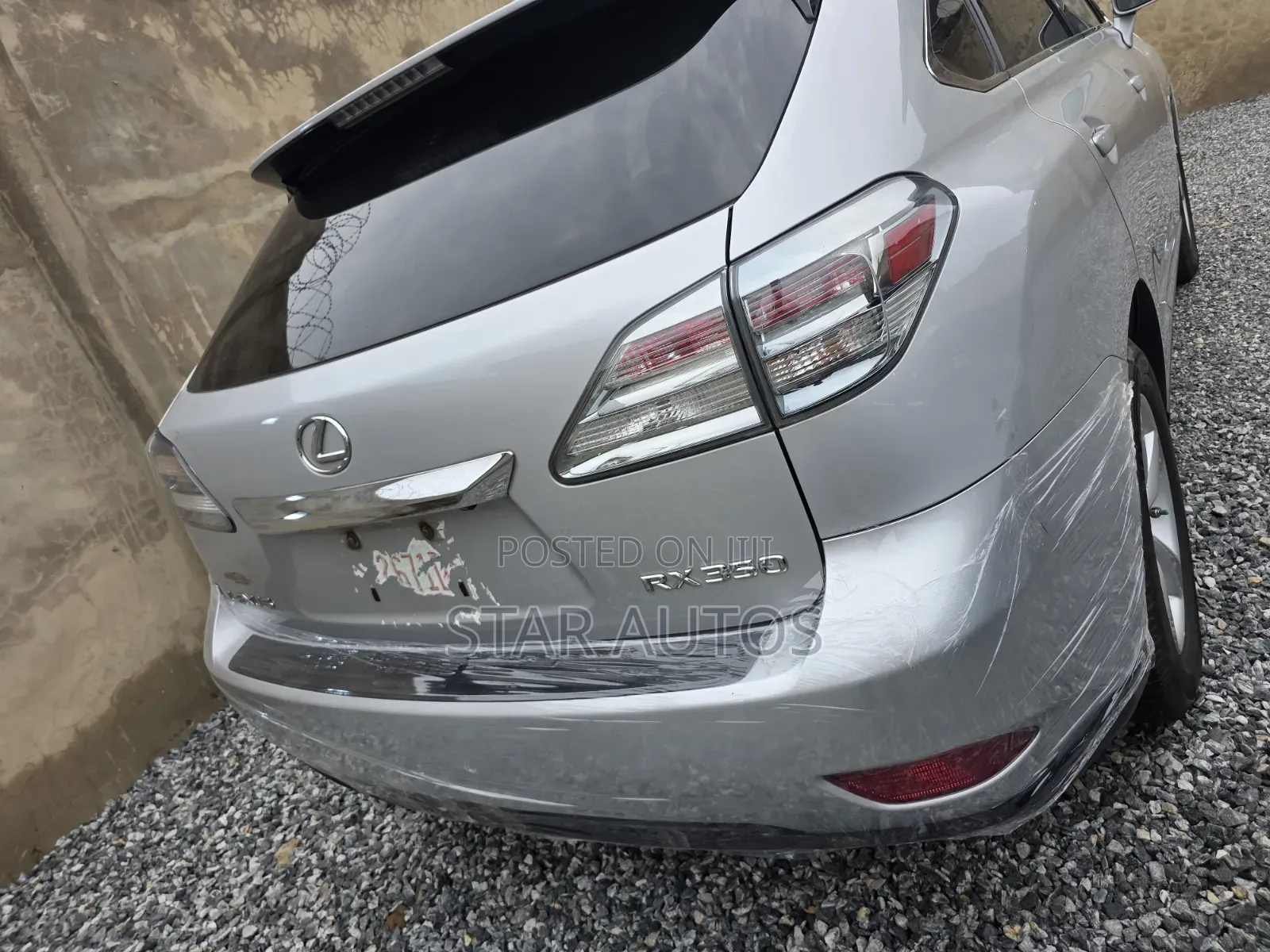 Lexus RX 2011 Silver