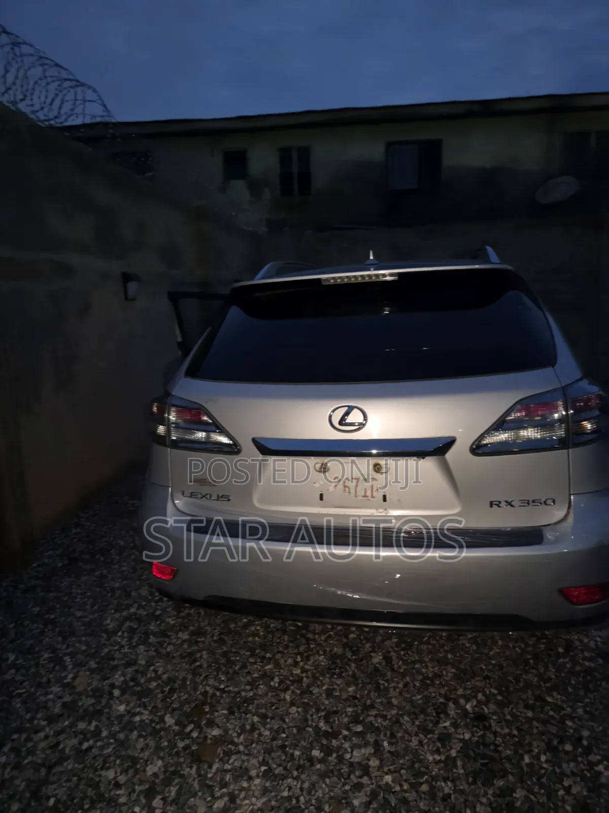 Lexus RX 2011 Silver