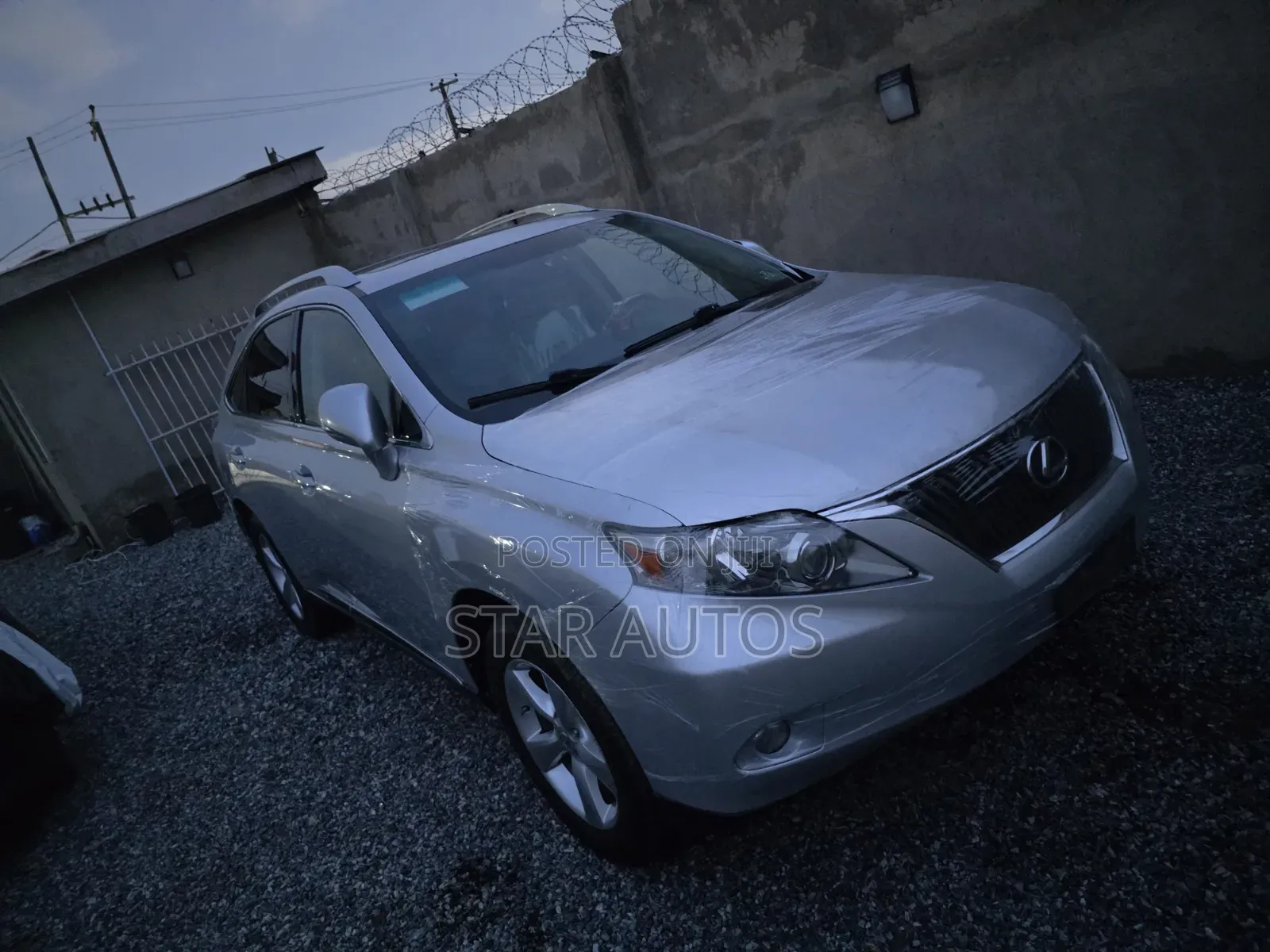 Lexus RX 2011 Silver