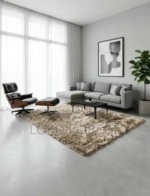 Turkey Vip Fluffy Center Rug- 4by6ft, 5by7, 7by10ft, 8by11ft