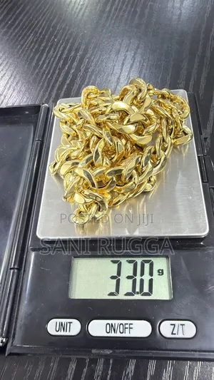 18karat Kuban Gold Chain Available